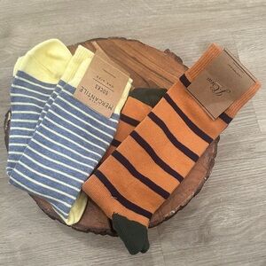 Jcrew Striped Socks (2 pairs)